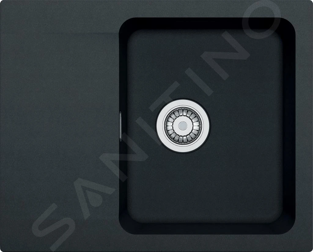 Franke Orion - Évier En Tectonite OID 611-62, 620x500mm, Noir 114.0288.569 1 Franke Orion - Évier En Tectonite OID 611-62, 620x500mm, Noir 114.0288.569