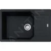 Franke Urban - Évier En Fragranite UBG BB 611-78, 780x500 Mm, Noir Mat 114.0652.401