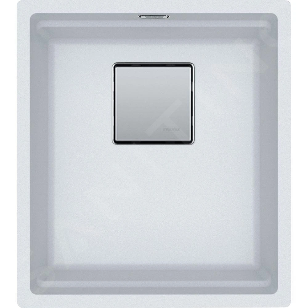Franke Kubus 2 - Évier En Fragranit KNG 110-37, 410x460 Mm, Blanc Artic 125.0672.041 1 Franke Kubus 2 - Évier En Fragranit KNG 110-37, 410x460 Mm, Blanc Artic 125.0672.041