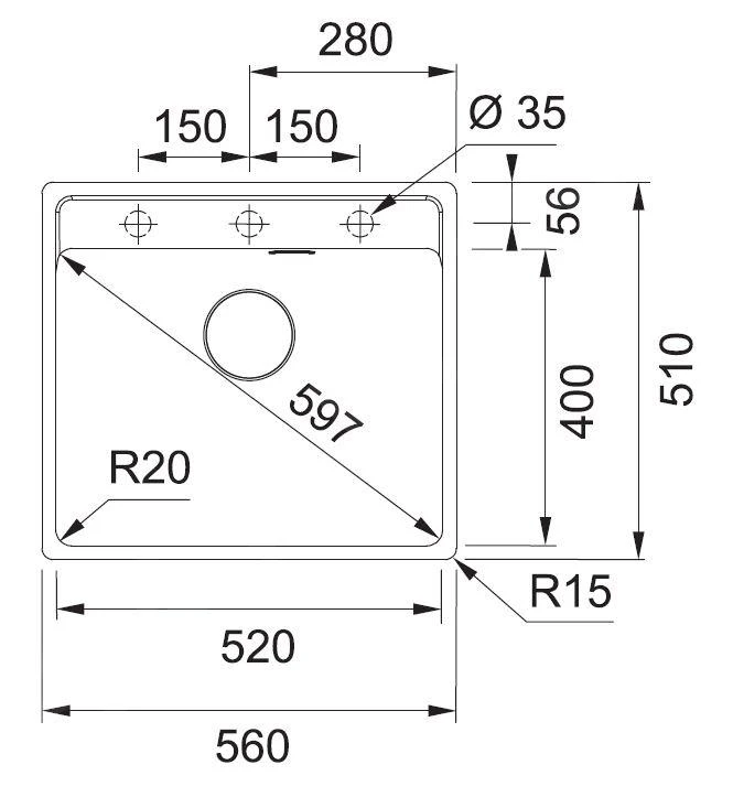 Franke Colonnes - Ensemble G247, évier En Fragranit MRG 610-52 RTL Et Mitigeur FN 7394.031, Cachemire / Chrome 114.0675.637 2 Franke Colonnes - Ensemble G247, évier En Fragranit MRG 610-52 RTL Et Mitigeur FN 7394.031, Cachemire / Chrome 114.0675.637 – Image 2