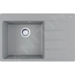 Franke Colonnes - Set G216, évier En Fragranit CNG 611-78 TL / 2 Et Mitigeur Samoa, Pierre Grise / Chrome 114.0650.797 -Kitchen Soldes 18c0a69b2cf4f43f3bb029b1