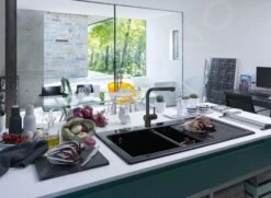 Franke Atlas Neo - Mitigeur D'évier électronique FC 5523.502 Avec Douchette Extractible, Noir 115.0625.527 -Kitchen Soldes 198b7e486c576ea773e470d6