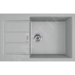 Franke Colonnes - Ensemble De Cuisine T107, évier En Tectonite S2D 611-78 XL Et Mitigeur FP 9000.084, Gris 143.0675.737 8 Franke Colonnes - Ensemble De Cuisine T107, évier En Tectonite S2D 611-78 XL Et Mitigeur FP 9000.084, Gris 143.0675.737 -Kitchen Soldes 27489b3626979f06e8619d1a