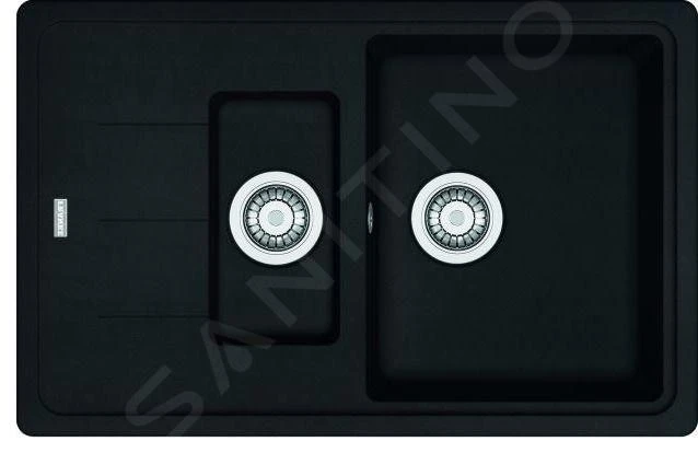 Franke Basis - Évier En Fragranit BFG 651-78, 780x500 Mm, Noir Mat 114.0661.514 1 Franke Basis - Évier En Fragranit BFG 651-78, 780x500 Mm, Noir Mat 114.0661.514