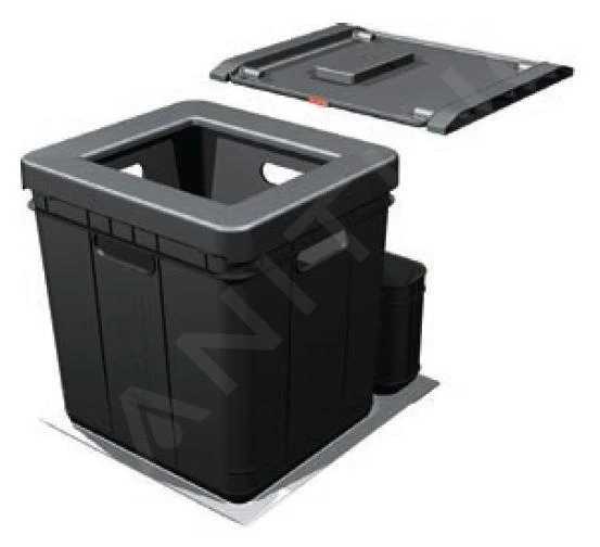 Franke Poubelle Tri Sélectif - Poubelle Encastrée 350-45 121.0307.553 1 Franke Poubelle Tri Sélectif - Poubelle Encastrée 350-45 121.0307.553