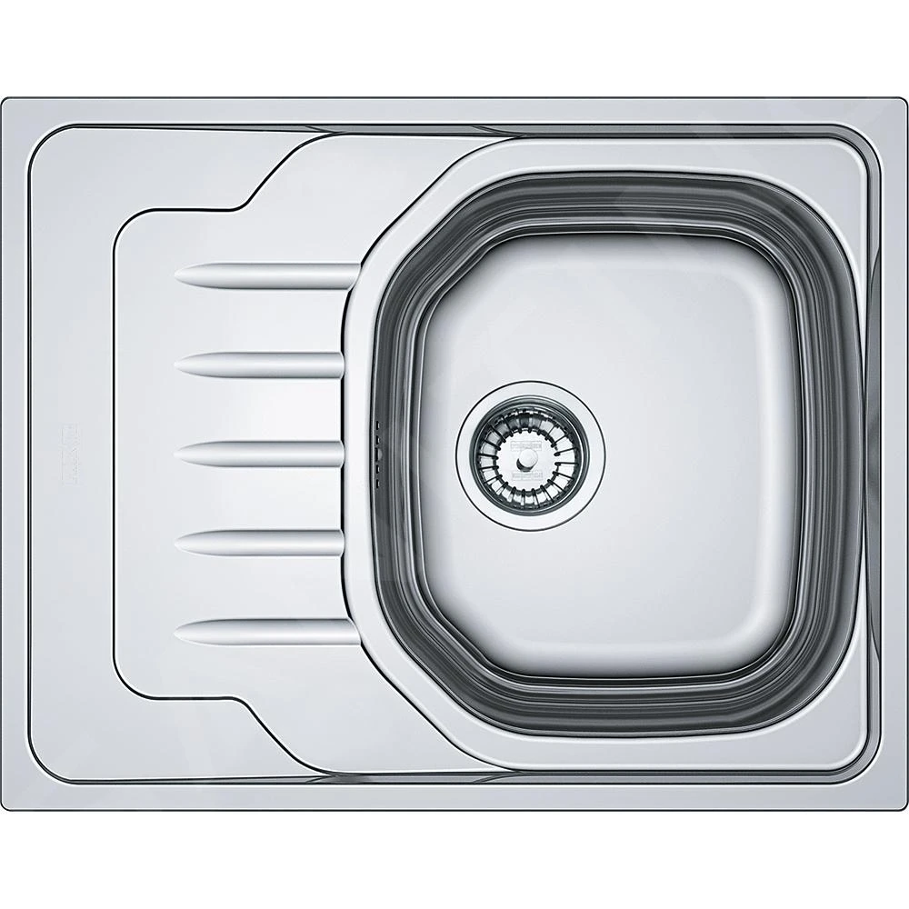 Franke Onda - Évier OLN 611-63, 635x500 Mm, Inox 101.0613.108 1 Franke Onda - Évier OLN 611-63, 635x500 Mm, Inox 101.0613.108