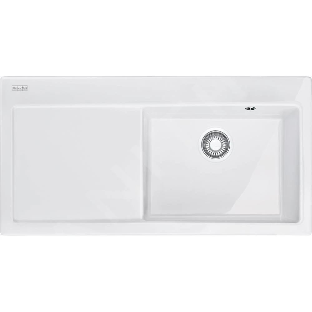 Franke Mythos - Évier En Céramique MTK 611-100 / 7, 1000x510 Mm, Glacier 124.0335.707 1 Franke Mythos - Évier En Céramique MTK 611-100 / 7, 1000x510 Mm, Glacier 124.0335.707