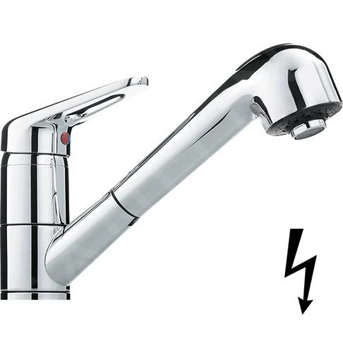 Franke Robinetterie - Mitigeur D'évier FC 6311 Avec Douchette Extractible, Chrome 115.0513.037 1 Franke Robinetterie - Mitigeur D'évier FC 6311 Avec Douchette Extractible, Chrome 115.0513.037