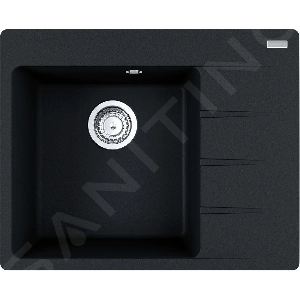 Franke Colonnes - Set G214, évier En Fragranit CNG 611-62 TL / 2 Et Mitigeur FP 0408.031, Onyx / Chrome 114.0650.762 4 Franke Colonnes - Set G214, évier En Fragranit CNG 611-62 TL / 2 Et Mitigeur FP 0408.031, Onyx / Chrome 114.0650.762 – Image 4