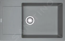 Franke Maris - Évier En Fragranit MRG 611-78 BB, 780x500 Mm, Pierre Grise 114.0363.221