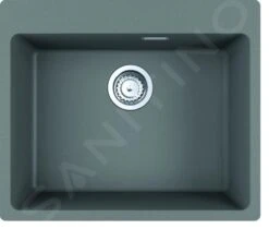 Franke Maris - Évier En Fragranit MRG 610-54 FTL, 590x500 Mm, Pierre Grise 114.0661.455