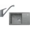 Franke Colonnes - Set De Cuisine G117, évier En Fragranit BSG 611-62, Pierre Grise + Robinet FC 9541.084, Pierre Grise 114.0440.712