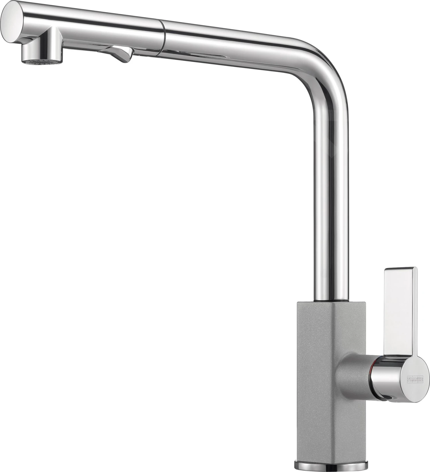 Franke Robinetterie - Mitigeur D'évier FG 0392.084, Chrome/pierre Gris 115.0392.369 1 Franke Robinetterie - Mitigeur D'évier FG 0392.084, Chrome/pierre Gris 115.0392.369
