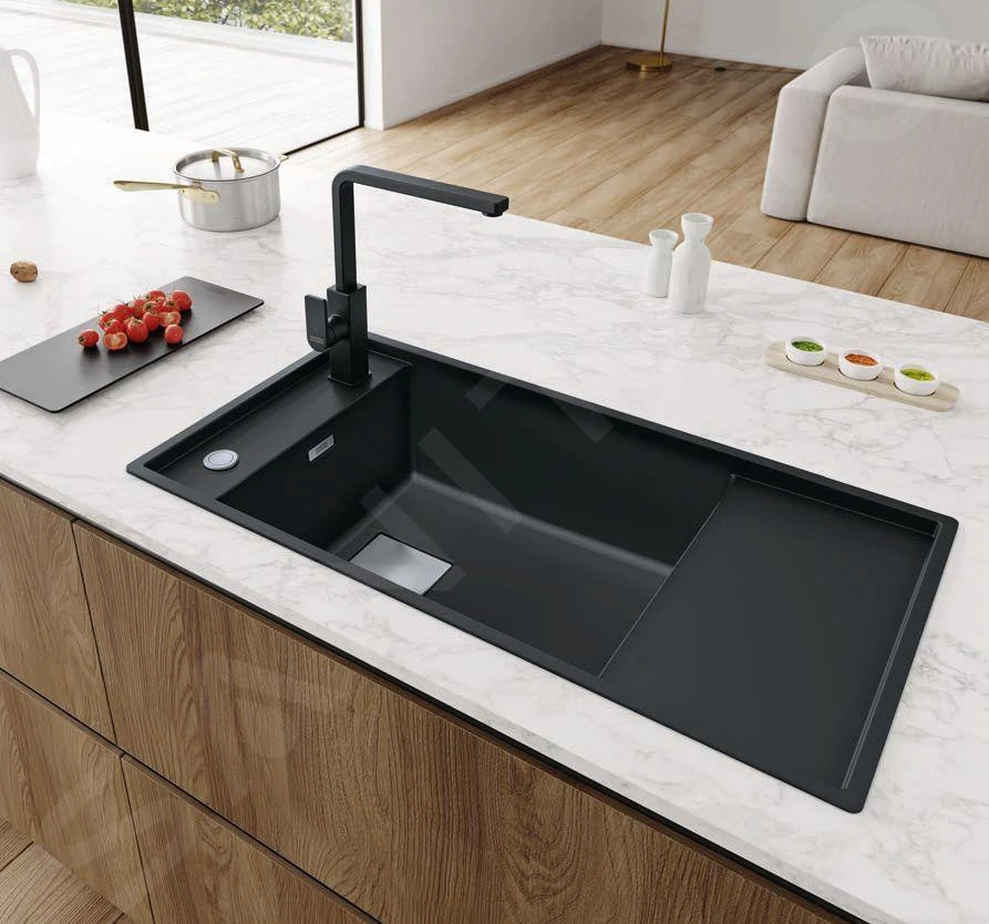 Franke Fresno - Évier En Fragranite FSG 611-88, 877x495 Mm, Noir Mat 114.0651.012 4 Franke Fresno - Évier En Fragranite FSG 611-88, 877x495 Mm, Noir Mat 114.0651.012 – Image 4