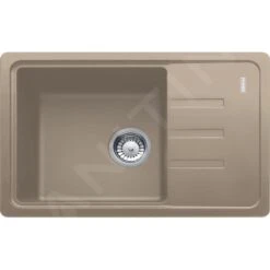 Franke Malta - Évier En Fragranit BSG 611-62, 620x435 Mm, Cachemire 114.0494.783
