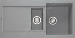 Franke Maris - Évier En Fragranit MRG 651, 970x500 Mm, Pierre Grise 114.0120.253