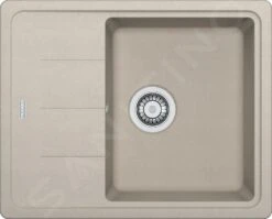 Franke Basis - Évier En Fragranit BFG 611-62, 620x500 Mm, Sahara 114.0285.111