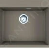 Franke Maris - Évier En Fragranit MRG 610-54 FTL, 590x500 Mm, Cachemire 114.0661.454