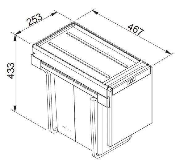 Franke Cube - Sorter Cube 30 134.0039.553 2 Franke Cube - Sorter Cube 30 134.0039.553 – Image 2