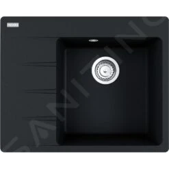 Franke Colonnes - Ensemble G223, évier En Fragranit CNG 611-62 TL / 7 Et Mitigeur FC 3055.901, Noir Mat / Chrome 114.0675.668 -Kitchen Soldes 69941d2e432f662ba97934ef 2