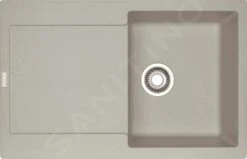 Franke Maris - Évier En Fragranit MRG 611, 780x500 Mm, Sahara 114.0284.836