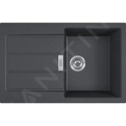 Franke Colonnes - Ensemble De Cuisine T104, évier En Tectonite S2D 611-78 Et Mitigeur FP 9000.031, Noir / Chrome 143.0675.726 -Kitchen Soldes 77f4049f3009817f35e7fae6 1