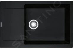 Franke Colonnes - Ensemble De Cuisine G169, évier En Fragranit MRG 611-78 BB Et Mitigeur FP 0408.031, Onyx / Chrome 114.0587.958 -Kitchen Soldes 7bd95711ba4f0a941191888d