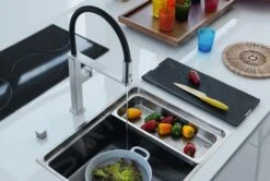 Franke Centinox - Mitigeur D'évier FC 7873 Avec Bras Flexible, Noir/inox 115.0547.855 5 Franke Centinox - Mitigeur D'évier FC 7873 Avec Bras Flexible, Noir/inox 115.0547.855 -Kitchen Soldes 850474bece9d796f2ab3391a