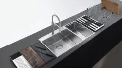 Franke Box Center - Évier BWX 220/620-54-27/2, 860x510 Mm, Inox 127.0538.260 -Kitchen Soldes 85fef14757ab611562de0ae7