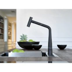 Franke Icon - Mitigeur D&apos;évier FG 5188.901 Avec Douchette Extractible, Noir Mat 115.0625.190 -Kitchen Soldes 8c01d254c7b17e94cc325028