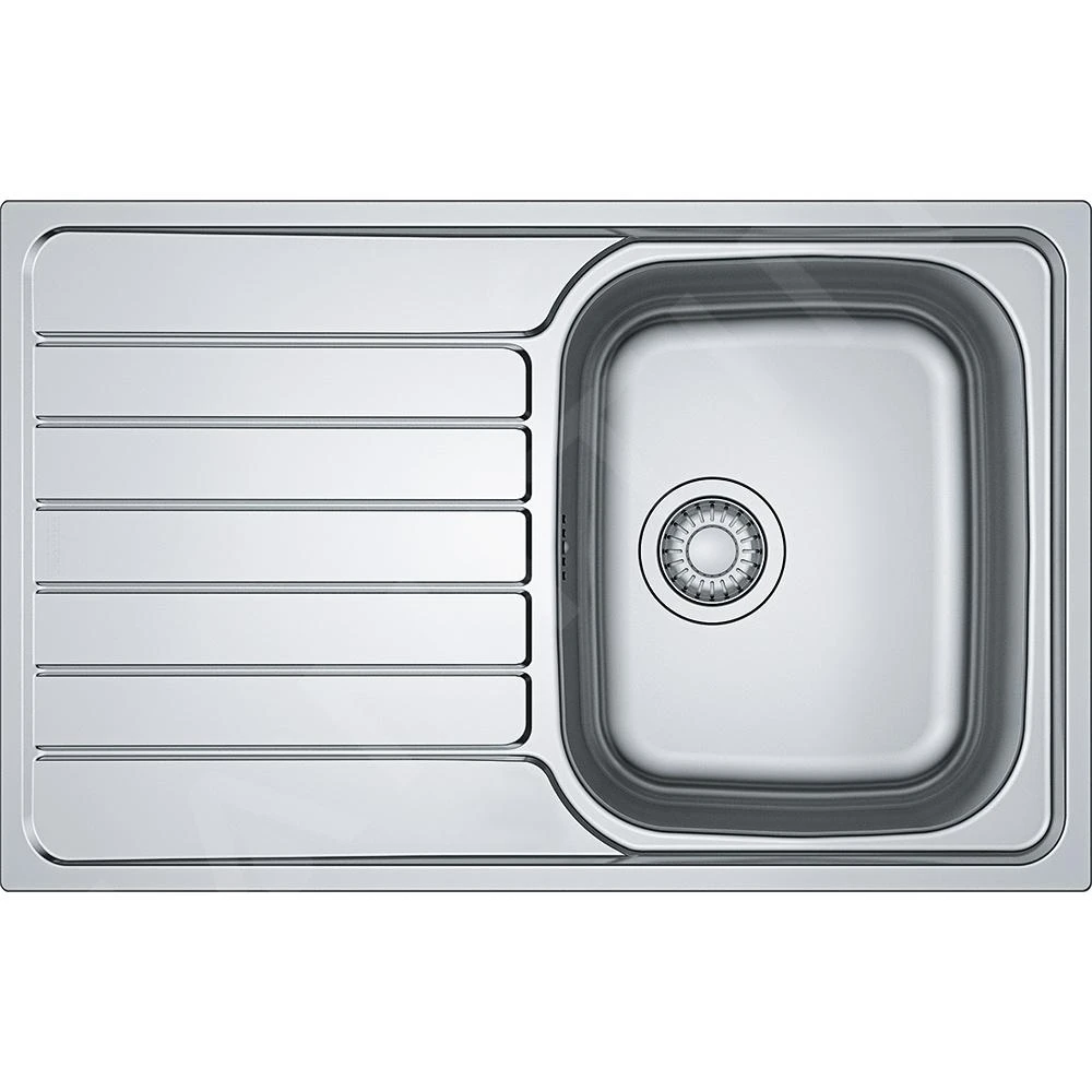 Franke Spark - Évier SKN 611-79, 790x500 Mm, Inox 101.0612.525 1 Franke Spark - Évier SKN 611-79, 790x500 Mm, Inox 101.0612.525