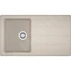Franke Basis - Évier En Fragranit BFG 611-86, 860x500 Mm, Sahara 114.0494.915