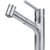 Franke Taros Neo - Mitigeur D'évier FC 6386.501 Avec Douchette Extractible, Inox 115.0596.386