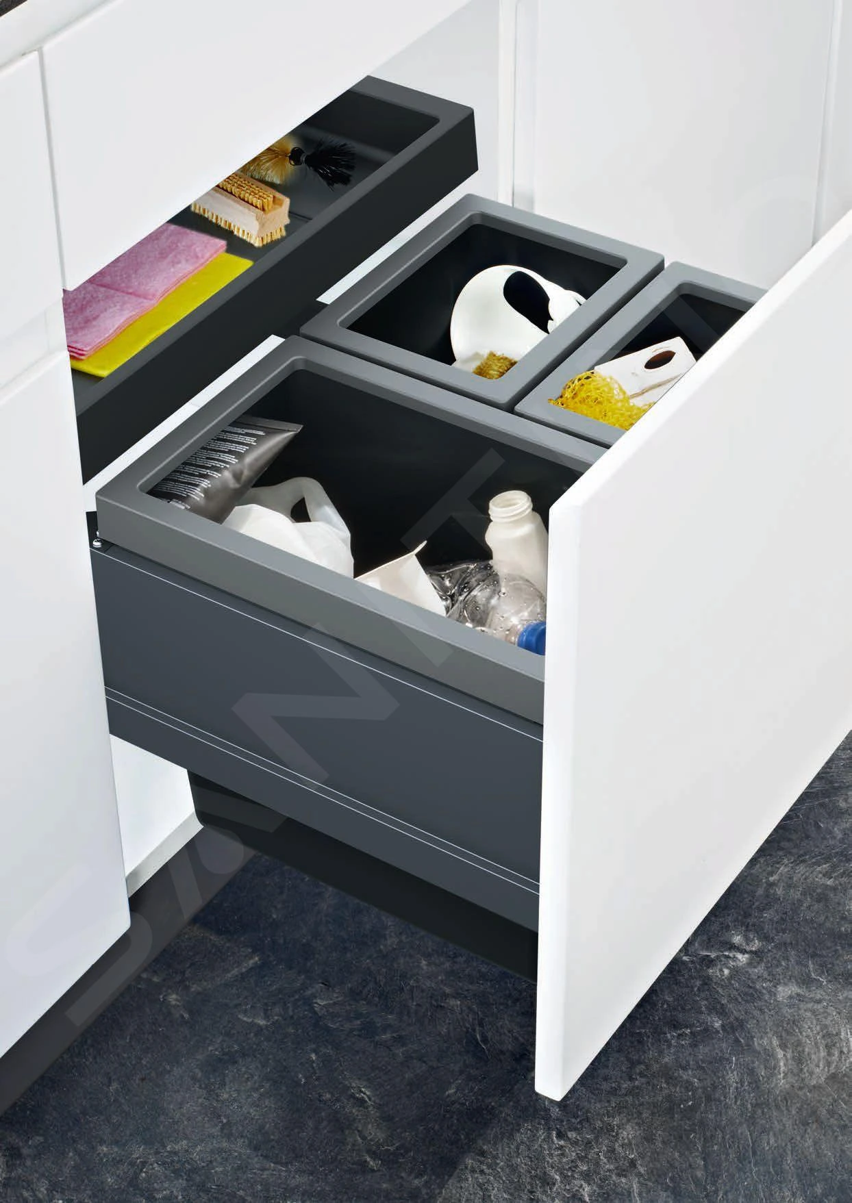 Franke Poubelle Tri Sélectif - Poubelle Encastrée FX 60 26-11-11 121.0557.763 4 Franke Poubelle Tri Sélectif - Poubelle Encastrée FX 60 26-11-11 121.0557.763 – Image 4