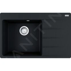 Franke Colonnes - Set G216, évier En Fragranit CNG 611-78 TL / 2 Et Mitigeur Samoa, Onyx / Chrome 114.0650.796 -Kitchen Soldes a14b43bb46c7eff7b0331f60 1