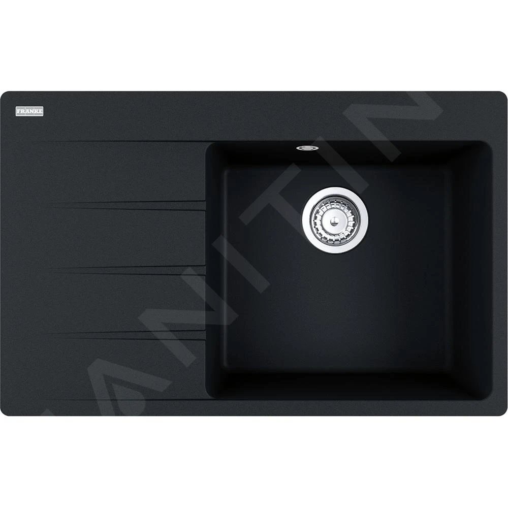 Franke Colonnes - Set G226, évier En Fragranit CNG 611-78 TL / 7 Et Mitigeur FP 0408.031, Onyx / Chrome 114.0650.821 4 Franke Colonnes - Set G226, évier En Fragranit CNG 611-78 TL / 7 Et Mitigeur FP 0408.031, Onyx / Chrome 114.0650.821 – Image 4