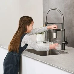 Franke Mitigeurs Filtrants - Vital Tap Filtration D’eau, Chrome/gun Metal 120.0621.228 -Kitchen Soldes abb14c1e56bed5a0dc28ca36
