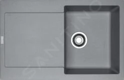 Franke Maris - Évier En Fragranit MRG 611, 780x500 Mm, Pierre Grise 114.0284.846