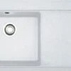 Franke Mythos - Évier En Fragranit MTG 611/2, 1000x515 Mm, Blanc Artic 114.0150.003