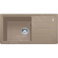 Franke Malta - Évier En Fragranit BSG 611-78/39, 780x425 Mm, Huître 114.0494.784