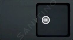 Franke Orion - Évier En Tectonite OID 611, 940x510 Mm, Noir 114.0288.543