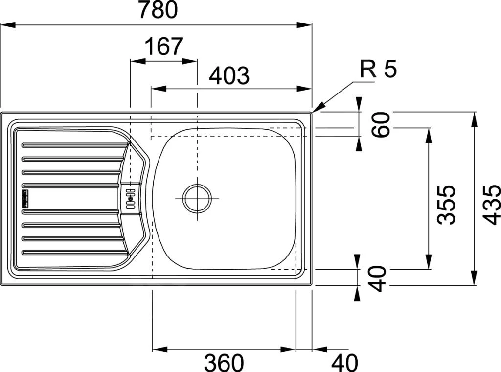 Franke Eurostar - Évier ETN 614 NOVA 6/4, 780x435 Mm, Inox 101.0363.371 2 Franke Eurostar - Évier ETN 614 NOVA 6/4, 780x435 Mm, Inox 101.0363.371 – Image 2