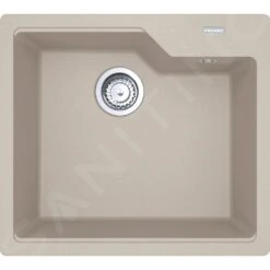 Franke Urban - Évier En Fragranit UBG 610-56, 560x500 Mm, Sahara 114.0582.784