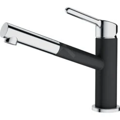 Franke Colonnes - Ensemble G219, évier En Fragranit CNG 611-78 TL / 2 Et Mitigeur FC 3055.901, Noir Mat / Chrome 114.0675.671 -Kitchen Soldes cc49b5e373c7c304e04249c3 1