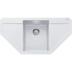 Franke Maris - Évier En Fragranit MRG 612 E, 960x500 Mm, Blanc Artic 114.0250.568