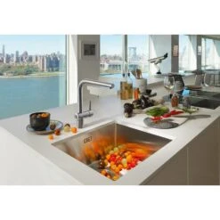 Franke Atlas Neo - Mélangeur évier électronique FC 5489.501, Inox 115.0625.489 -Kitchen Soldes d637c08a282770898624b48a