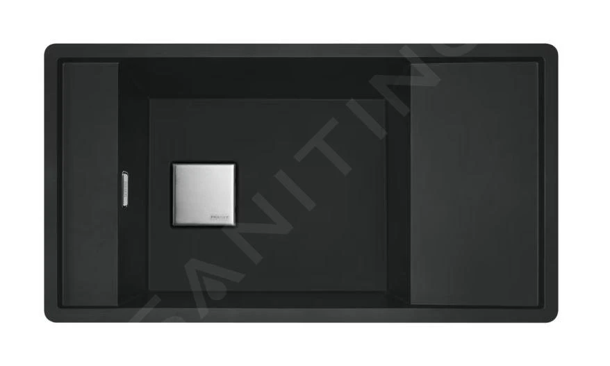 Franke Fresno - Évier En Fragranite FSG 611-88, 877x495 Mm, Noir Mat 114.0651.012 1 Franke Fresno - Évier En Fragranite FSG 611-88, 877x495 Mm, Noir Mat 114.0651.012