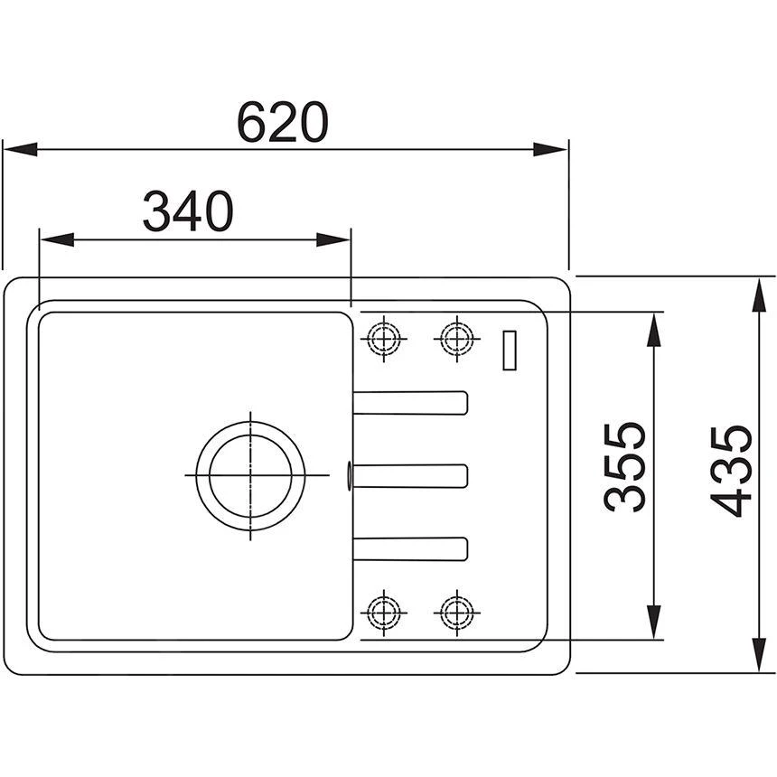 Franke Colonnes - Ensemble De Cuisine G117, évier En Fragranit BSG 611-62 Et Mitigeur FC 9541.424, Cachemire 114.0510.434 2 Franke Colonnes - Ensemble De Cuisine G117, évier En Fragranit BSG 611-62 Et Mitigeur FC 9541.424, Cachemire 114.0510.434 – Image 2