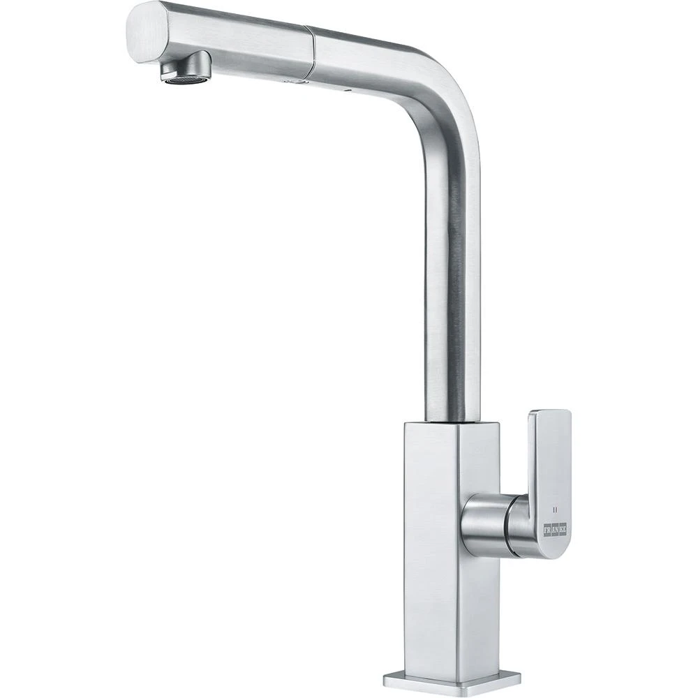 Franke Mythos - Mitigeur D’évier FC 7853 Avec Embout Extractible, Inox 115.0547.853 1 Franke Mythos - Mitigeur D’évier FC 7853 Avec Embout Extractible, Inox 115.0547.853