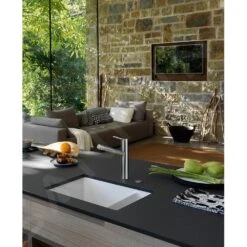 Franke Tango Neo - Mitigeur D'évier FC 6388.501 Avec Douchette Extractible, Inox 115.0596.388 -Kitchen Soldes e9f200139ac63ec325059997